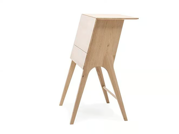 PULT - Secretary desk with flap doors by Sudbrock Möbelhandwerk - view 2